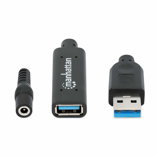 Miniatura 4 de EXTENSOR Manhattan 153768 15 m, USB A a USB A, 5000 Mbit/s, Negro