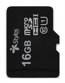 Memoria Stylos STMSDS2B 16 GB, MicroSDHC, Clase 10