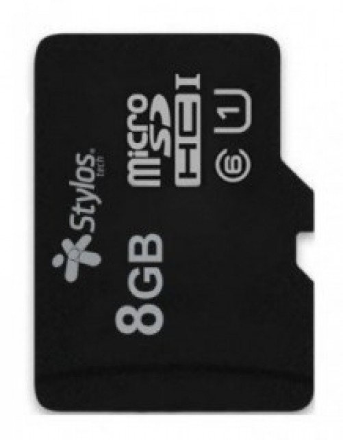 Memoria Stylos STMSDS1B 8 GB, MicroSDHC, Clase 10