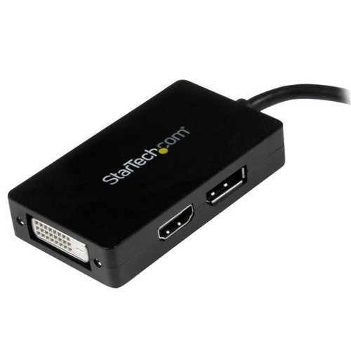 Miniatura 5 de Adaptador vídeo StarTech.com Mini DisplayPort a DisplayPort + DVI-D + HDMI, 0.15 m, Negro
