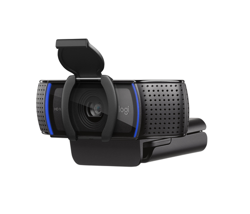 Miniatura 2 de Cámara web Logitech 960-001257 1920 x 1080 Pixeles, 30 fps, 720p, 1080p, Micrófono, USB, Negro