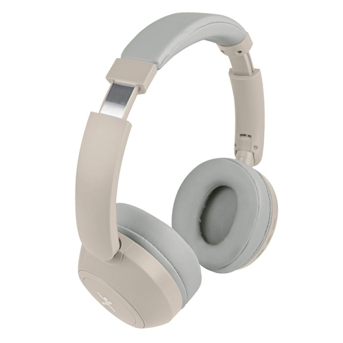 Miniatura 5 de Audífonos Perfect Choice PC-117148 Diadema, Inalámbrico y alámbrico, 3.5 mm, USB, Bluetooth, Beige, Gris