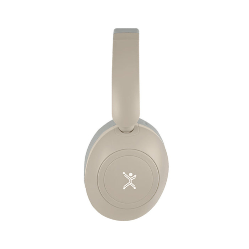 Miniatura 4 de Audífonos Perfect Choice PC-117148 Diadema, Inalámbrico y alámbrico, 3.5 mm, USB, Bluetooth, Beige, Gris