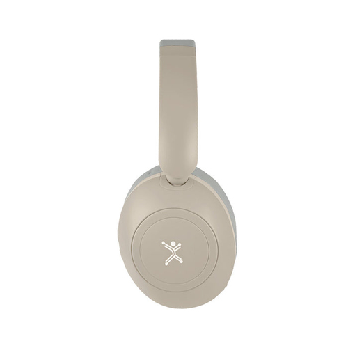 Miniatura 3 de Audífonos Perfect Choice PC-117148 Diadema, Inalámbrico y alámbrico, 3.5 mm, USB, Bluetooth, Beige, Gris