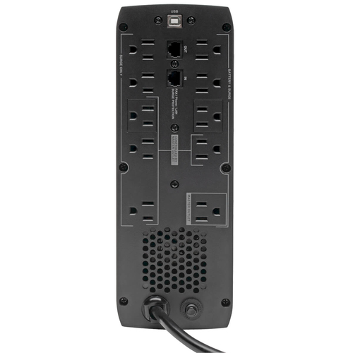 Miniatura 5 de No Break Tripp Lite 1.3 kVA / 720 W, 316 J, Entrada 120 V, 10 salidas AC, Negro