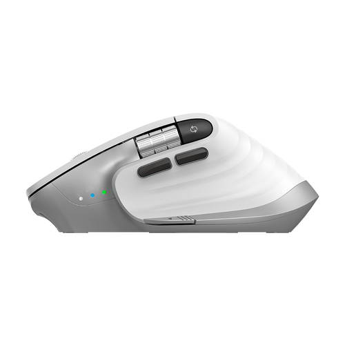 Miniatura 3 de Mouse Acteck Virtuos Pro MI780 Óptico, 8 Botones, 3200 DPI, RF inalámbrico + bluetooth, 10 m, Blanco