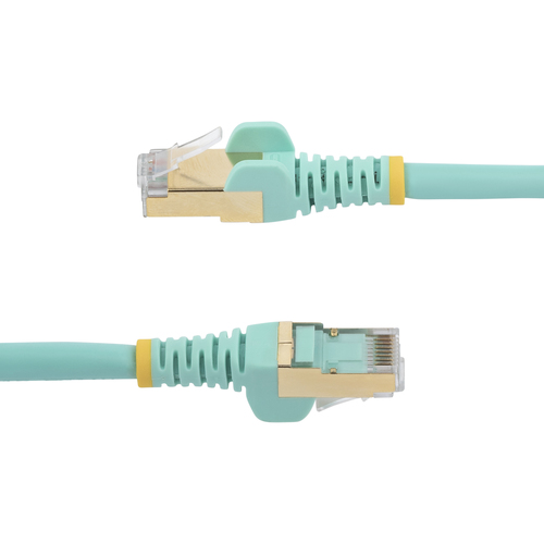 Miniatura 4 de Patchcord StarTech.com Cat6a, 2.133 m, Turquesa
