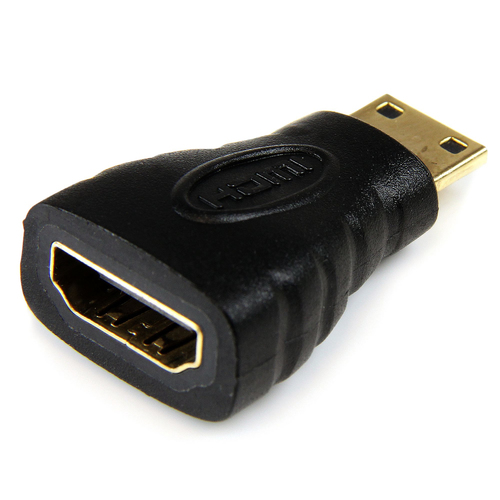 Adaptador StarTech.com Mini HDMI a HDMI, Negro