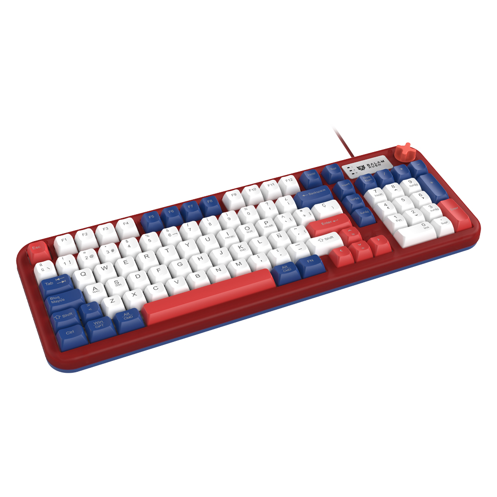 Miniatura 2 de Teclado Gamer Ala?mbrico WARSTRIKE GUNDA KG500G Balam Rush