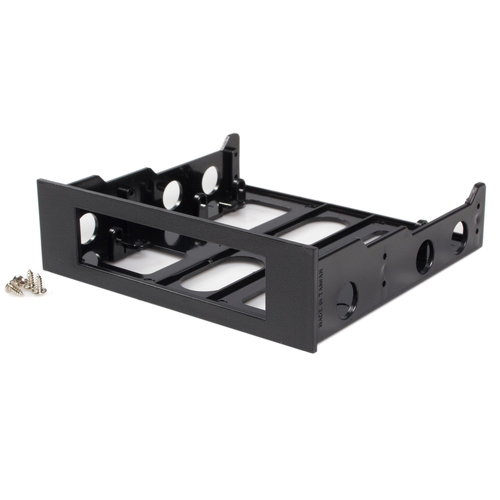 Miniatura 2 de Bracket StarTech.com Panel embellecedor frontal 5.25" a 3.5", Plástico, Negro