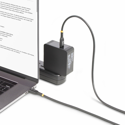 Miniatura 2 de Cable USB StarTech.com USB2EPR1M USB C a USB C, 480 Mbit/s, Negro