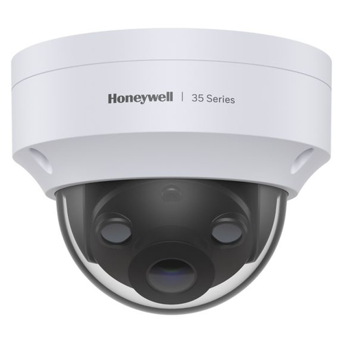 Cámara IP Honeywell HC35W43R3 5 MP, Domo, MicroSD, Interior y exterior, IP66, IP67, Blanco