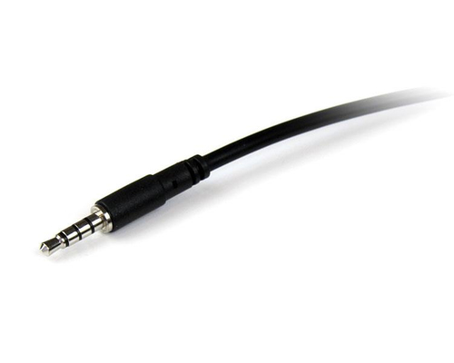 Miniatura 4 de Cable de audio StarTech.com 3,5mm a 3,5mm, 2 m, Negro