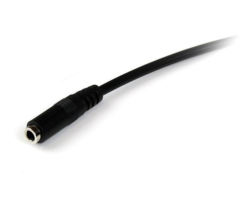 Miniatura 3 de Cable de audio StarTech.com 3,5mm a 3,5mm, 2 m, Negro
