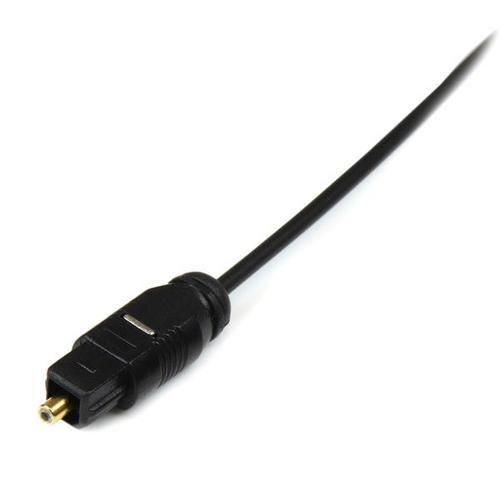 Miniatura 3 de Cable de audio StarTech.com Toslink a Toslink, 4.6 m, Negro