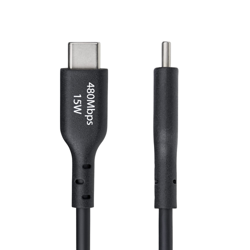 Miniatura 4 de Cable USB StarTech.com USB2AC1MNC USB A a USB C, Negro