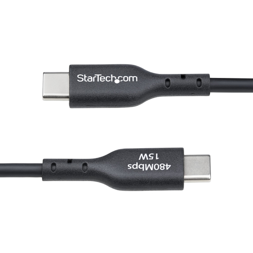 Miniatura 2 de Cable USB StarTech.com USB2AC1MNC USB A a USB C, Negro