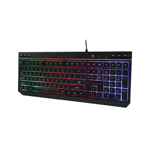 Miniatura 4 de Kit Teclado y Mouse Balam Rush Squad Master Plus KTM555, Alambrico, USB, Negro