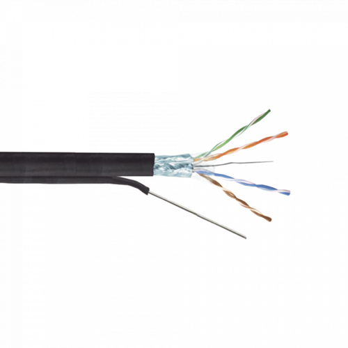 Miniatura 2 de Bobina LinkedPRO PRO-CAT-6-AIR Cat6, 305 m, F/UTP (FTP), Negro