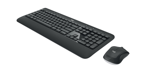 Miniatura 3 de Teclado Inalámbrico Logitech 920-008673 Español, Tamaño completo (100%), 10 m, Teclado numérico, Negro