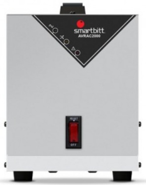 Regulador Smartbitt SBAVRC2000 2 kVA / 1200 W, Entrada 120 V, 1 salidas AC, Negro, Blanco