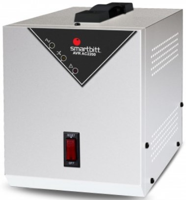 Miniatura 4 de Regulador Smartbitt SBAVRC2000 2 kVA / 1200 W, Entrada 120 V, 1 salidas AC, Negro, Blanco
