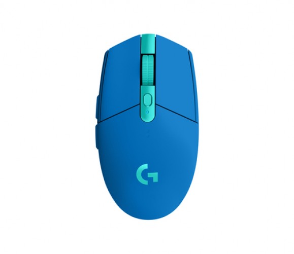 Mouse Logitech G G305 Óptico, 6 Botones, 12000 DPI, RF inalámbrico, 10 m, Azul