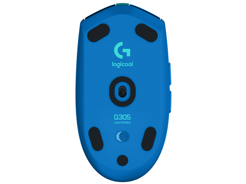 Miniatura 2 de Mouse Logitech G G305 Óptico, 6 Botones, 12000 DPI, RF inalámbrico, 10 m, Azul