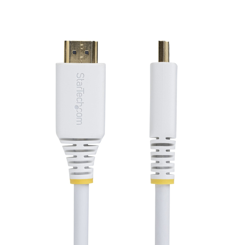 Miniatura 4 de Cable Hdmi StarTech.com HDMI2-CABLE-4K60-6FW V. 2.0, Canal Ethernet, 1.8 m, 18 Gbit/s, 1080p, 1440p, 2160p, Blanco
