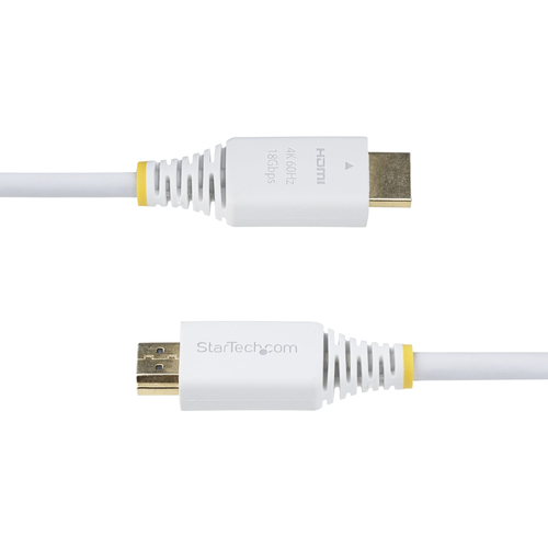 Miniatura 3 de Cable Hdmi StarTech.com HDMI2-CABLE-4K60-6FW V. 2.0, Canal Ethernet, 1.8 m, 18 Gbit/s, 1080p, 1440p, 2160p, Blanco