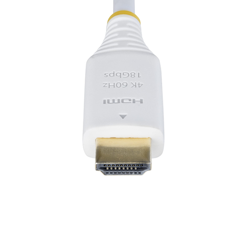 Miniatura 2 de Cable Hdmi StarTech.com HDMI2-CABLE-4K60-6FW V. 2.0, Canal Ethernet, 1.8 m, 18 Gbit/s, 1080p, 1440p, 2160p, Blanco