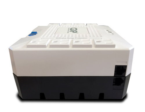 Miniatura 3 de Regulador CDP R-AVR1808 1.8 kVA / 1000 W, Entrada 120 V, 8 salidas AC, Blanco
