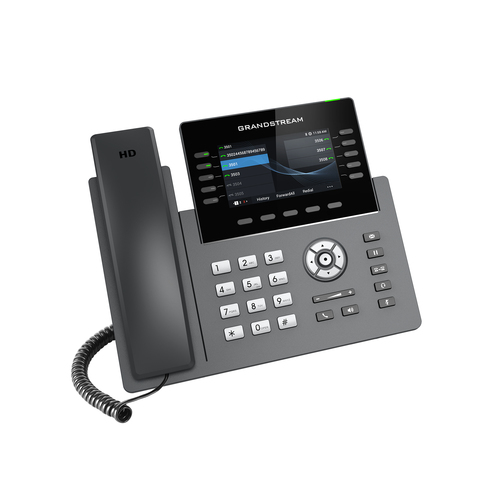 Miniatura 2 de Teléfono Ip Grandstream Networks GRP2615 Terminal con conexión por cable, PoE, 10 líneas, Negro, Gris