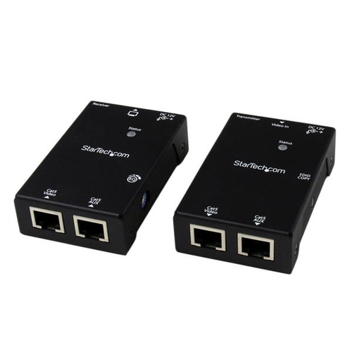 EXTENSOR StarTech.com Transmisor y receptor AV, 1920 x 1080, 1HDMI, Hasta 50 m, Negro