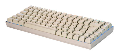 Miniatura 3 de Teclado Naceb Technology Español, Alámbrico, USB, Interruptor mecánico, LED RGB, Blanco