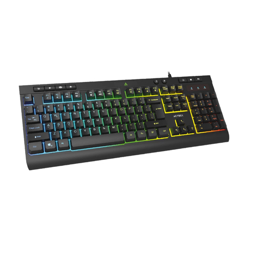 Miniatura 4 de Teclado Acteck Aurean Pro TA477G Alámbrico, USB, Interruptor de membrana, LED, Negro