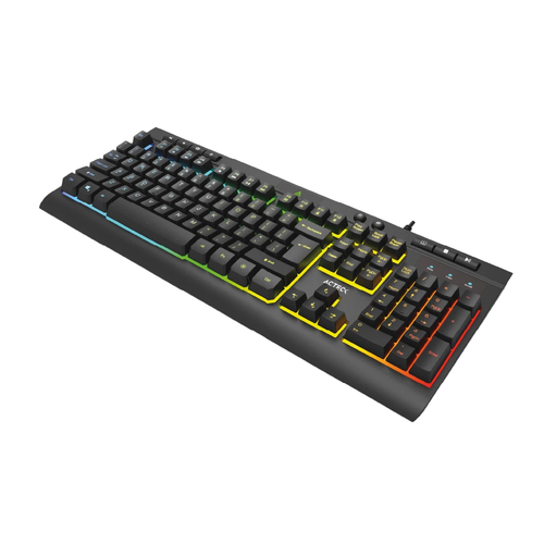 Miniatura 3 de Teclado Acteck Aurean Pro TA477G Alámbrico, USB, Interruptor de membrana, LED, Negro