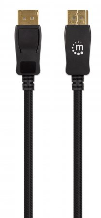 Miniatura 3 de Cable displayPort Manhattan Cable DisplayPort 8K V1.4 DisplayPort 2 m, Negro