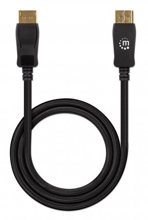 Miniatura 2 de Cable displayPort Manhattan Cable DisplayPort 8K V1.4 DisplayPort 2 m, Negro