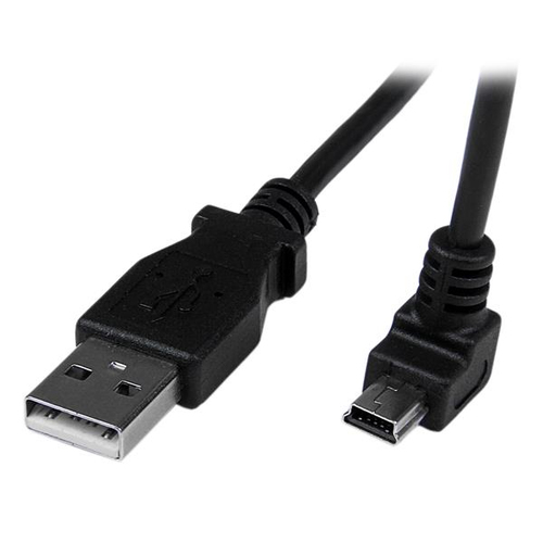 Cable USB StarTech.com USB A a Mini-USB B, 480 Mbit/s, Negro