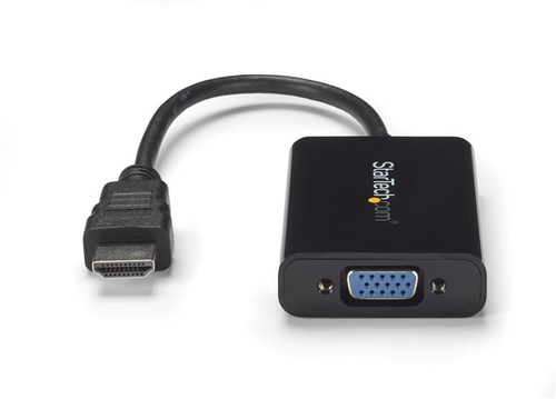 Miniatura 2 de Adaptador vídeo StarTech.com Cable Adaptador Externo Convertidor de Video y Audio HDMI a VGA - 1920x1200, 1920 x 1080 Pixeles, 720p, 1080p, 60 Hz, Negro, Convertidor de video activo, 0 - 60 °C