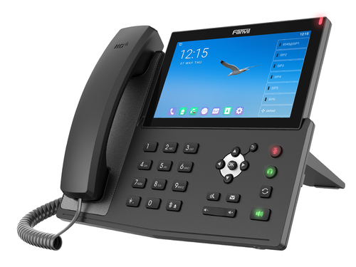 Miniatura 4 de Teléfono Ip Fanvil X7A Terminal con conexión por cable, PoE, 20 líneas, Negro