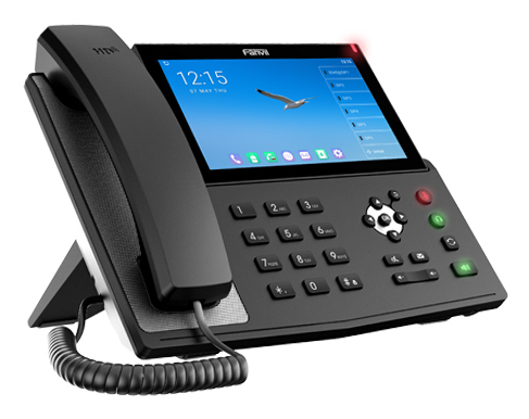 Miniatura 3 de Teléfono Ip Fanvil X7A Terminal con conexión por cable, PoE, 20 líneas, Negro