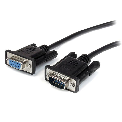 Cable serial StarTech.com 1 m, DB-9 a DB-9, Macho- Hembra