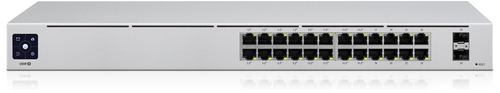 Miniatura 2 de Switch Ubiquiti UniFi UniFi 24-Port PoE Gestionado, L2/L3, RJ-45 24, Gigabit Ethernet (10/100/1000), (PoE +) 16, 1U, Plata