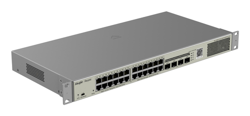 Miniatura 5 de Switch Ruijie Networks RG-NBS3100-24GT4SFP-P-V2 Gestionado, L2, RJ-45 24, Gigabit Ethernet (10/100/1000), (PoE +) 24, 24 POE, Metálico