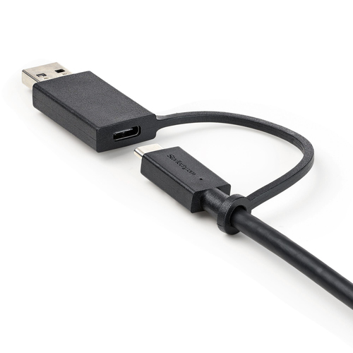 Miniatura 2 de Cable USB StarTech.com USBCCADP USB C a USB C, 10000 Mbit/s, Negro