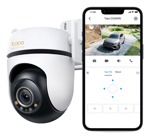 Miniatura 3 de Cámara IP TP-Link TAPO C530WS 5 MP, Torreta, Wifi, Exterior, IP66, Blanco