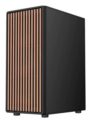 Miniatura 3 de Gabinete Balam Rush BR-943949 Midi Tower, PSU No, Vent. 3x 120 mm, Vent. 1x 120 mm, Negro, Madera