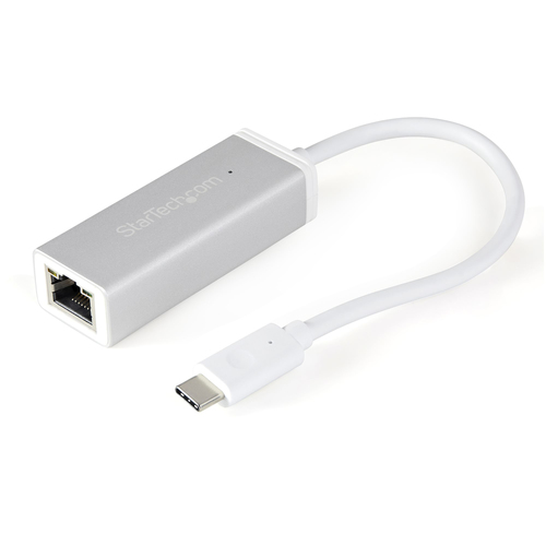 Tarjetas de red StarTech.com USB, RJ-45 1, 5000 Mbit/s, Alámbrico, Plata